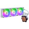 Coolermaster Cooler Master MasterLiquid 360L (WHITE) Core ARGB CPU Liquid Cooler, LGA 1700 / AM5, White Image