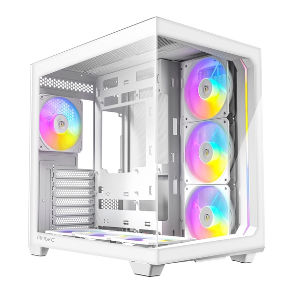 ANTEC Constellation C5 ARGB White Edition, Dual Chamber, Support back-connect motherboards, 7 FANS with controller