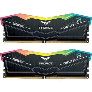 Team Group 32GB DDR5 TEAM DELTA RGB DESKTOP MEMORY BLACK 6000MHz CL38 - 1x DDR5 PURCHASE PER CUSTOMER MAXIMUM DUE TO SHORTAGES