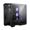 MSI MAG PANO M100R PZ - Black Micro ATX Tempered Glass PC Gaming Case Image