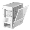 Deepcool CH360 Digital Gaming Case- WHITE - Micro ATX Tower with Tempered Glass Side Window Panel, USB 3.0/USB-C Ports Image