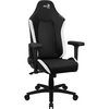 Aerocool Crown Nobility Series Gaming Chair - Black/White Image