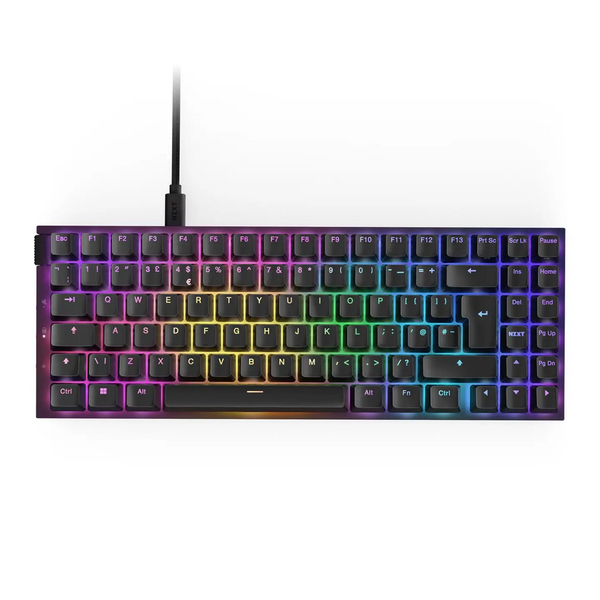 NZXT Function 2 Minitkl Wired Keyboard - Optical Switch - Black