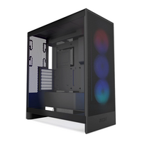 NZXT NZXT H7 Flow RGB (2024) Mid Tower Tempered Glass PC Gaming Case Black