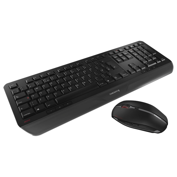 Cherry GENTIX DESKTOP Wireless Keyboard & Mouse Combo Set - UK Layout - Black Friday Deal