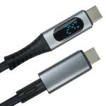 1m USB4 Type C 40Gbps EPR Cable with Display 240w