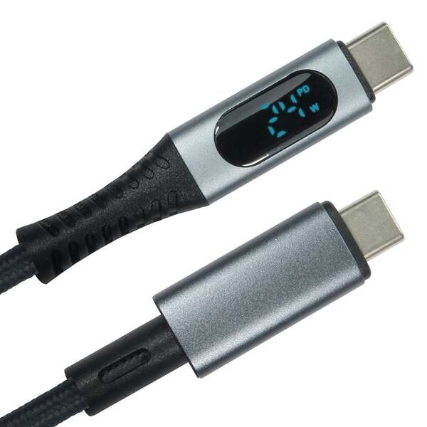 Generic 1m USB4 Type C 40Gbps EPR Cable with Display 240w