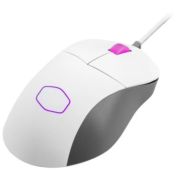 Coolermaster Cooler Master MM730 Ultra Light Optical Wired RGB Gaming Mouse - White
