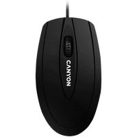 Canyon Canyon CM1 Simple black USB 1000 Dpi mouse