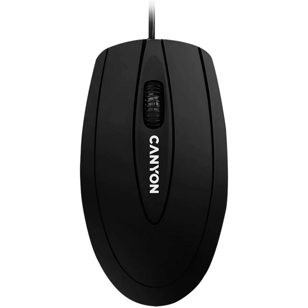 Canyon CM1 Simple black USB 1000 Dpi mouse