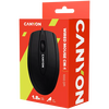 Canyon CM1 Simple black USB 1000 Dpi mouse Image