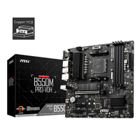 MSI MSI B550M PRO VDH (Micro ATX) AMD Socket AM4 Motherboard