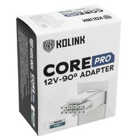 Kolink Kolink Core Pro 12VHPWR 16-Pin 90 Degree Adapter - Type 1 - White