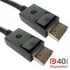 Generic 1m DisplayPort 2.1 Certified DP40 Cable - Upto 16K @ 30Hz Image