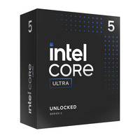 Intel Intel Core Ultra 5 245K up to 3.6Ghz 14 Core LGA 1851 Arrow Lake Processor, 24MB Cache, 14 Threads, 5.2GHz Boost, 125w, Arc Xe2 Graphics 64EU, No Cooler
