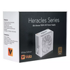 VIDA 750W Heracles White ATX Gaming PSU, 80+ Bronze, 14cm Ultra-Quiet FDM Fan, Flat White Cables, Power Lead Not Included Image