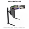 Falcon E-Sports Sim Racing / Flight sim Triple Monitor Stand - up to 3x 32 inch monitors Image
