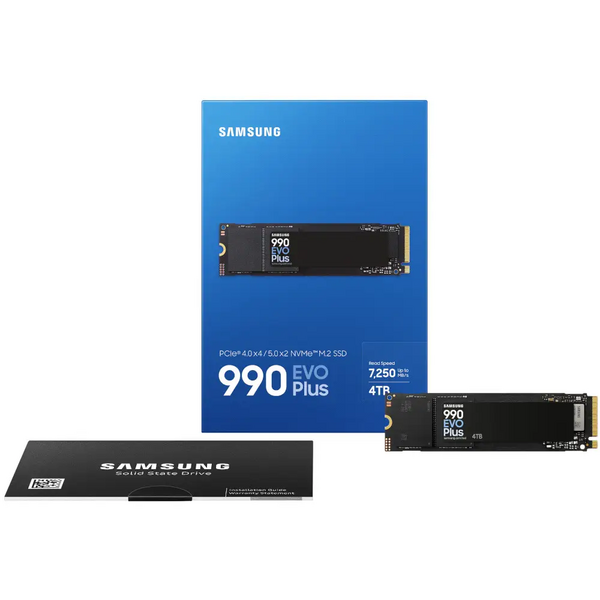 Samsung 4TB 990 EVO PLUS M.2 PCIe 4.0 NVMe SSD/Solid State Drive