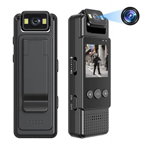 ORICAL Oracle 1080P HD WiFi Mini Body Camera with 180° Rotation, Night Vision