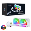 CIT Pro Glacier (White) 240mm Infinity ARGB AIO Liquid Cooler Image