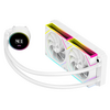 CIT Pro Glacier 240mm  (White) LCD Temperature Display AIO Liquid Cooler Image