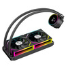 CIT Pro Glacier (Black) 240mm LCD ARGB AIO Liquid Cooler Image