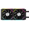 CIT Pro Glacier (Black) 240mm LCD ARGB AIO Liquid Cooler Image