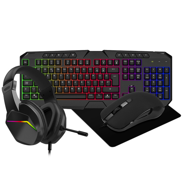 CIT Raptor 4in1 Keyboard Mouse & Headset Combo