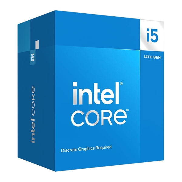 Intel Core i5 14400F 10 Core Processor 16 Threads, 3.5GHz up to 4.7GHz Turbo Raptor Lake Refresh Socket LGA 1700 20MB Cache, 65W - Retail