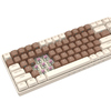 ROYALAXE R87 (BROWN) Hot Swappable Mechanical Keyboard, 80% TKL Design, 89 Keys, 2.4GHz, Bluetooth 5.0 or Wired Connection, TTC Golden-Pink Switches Image