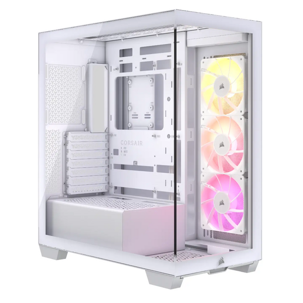 Corsair 3500X ARGB  Mid-Tower PC Case - White