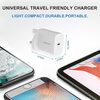 Sumvision Multipack USB C Plug Portable Charger 20W Twinpack 1X USB C to Lightning 1x USB Type C Cable Included Image