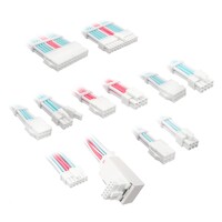 Kolink Kolink Core Pro Braided Cable Extension Kit 12VHWPR Type 2 - Brilliant White/Neon Blue/Pure Pink