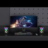 GameMax SR01 RGB Wired PC Gaming Speakers With USB2.0 Power and AUX 3.5mm Cable Image