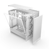 NZXT H5 Flow RGB (2024) Mid-Tower Case - White Image