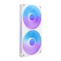 NZXT NZXT F240 RGB Core 240mm Uni-body Fan - White