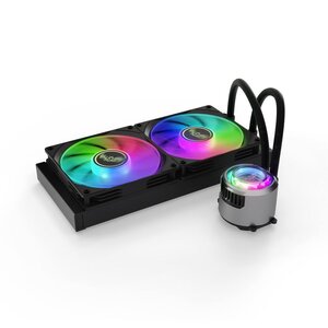 Valkyrie Valkyrie Jarn 280 ARGB Black Intel/AMD CPUAll In One Liquid Cooler