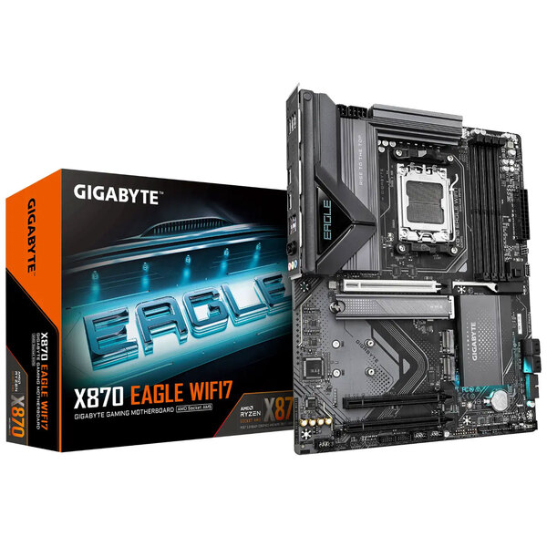 Gigabyte X870 EAGLE WI-FI 7 AM5 DDR5 PCIe 5.0 ATX Motherboard