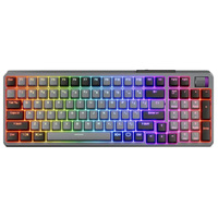 Coolermaster Cooler Master MK770 Hybrid Wireless Mechanical Hot Swappable Gaming Keyboard - Space Gray