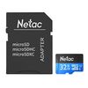 Netac P500 32GB MicroSDHC Card with SD Adapter, UHS-I Class 10, U1, 90MB/s Image