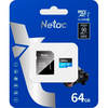 Netac P500 64GB MicroSDXC Card with SD Adapter, UHS-I Class 10, U1, 90MB/s Image