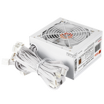 Vida 500W White Edition  - Atx Psu, 80+ Bronze, Fluid Dynamic Ultra-Quiet Fan, Pcie, Flat Black Cables, Power Lead Not Included, White