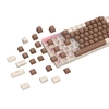 ROYALAXE Brown R108 Hot Swappable Mechanical Keyboard TTC Golden-Pink Switches PC Image