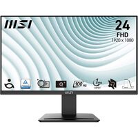 MSI MSI PRO-MP2412 MSI PRO MP2412 23.8 Inch Monitor, Full HD (1920 x 1080), 100Hz, VA, 4ms, FreeSync, HD