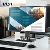 MSI PRO-MP2412 MSI PRO MP2412 23.8 Inch Monitor, Full HD (1920 x 1080), 100Hz, VA, 4ms, FreeSync, HD Image