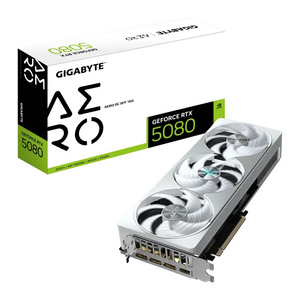 Gigabyte Gigabyte NVIDIA GeForce RTX 5080 AERO OC SFF 16GB Blackwell Graphics Card