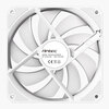 ANTEC P12 ARGB PWM 120mm Fan 3 pack - 4-Pin, White, High-Airflow Cooling, 9-Blade Design with Anti-Vibration Pads Image