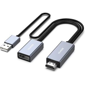 Benfei BENFEI HDMI to DisplayPort Adapter, HDMI Source to DisplayPort Monitor Compatible with PC Graphics Card Laptop PS5 Xbox One(360) Supporting 4K@60Hz 2K@144Hz 1080P@165Hz