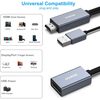 Benfei HDMI to DisplayPort Adapter, HDMI Source to DisplayPort Monitor Compatible with PC Graphics Card Laptop PS5 Xbox One(360) Supporting 4K@60Hz 2K@144Hz 1080P@165Hz Image
