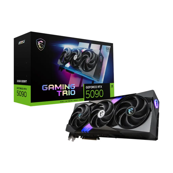 MSI GeForce RTX 5090 32G GAMING TRIO OC 32GB GDDR7 Graphics Card